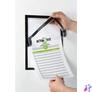 Kép 3/4 - Infokeret, A4, öntapadó, jegyzetelhető, DURABLE DURAFRAME® "NOTE", fekete