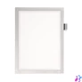 Kép 1/4 - Infokeret, A4, öntapadó, jegyzetelhető, DURABLE DURAFRAME® "NOTE", ezüst