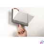 Kép 5/5 - Információs tábla, 210x148,5 mm, DURABLE "CLICK SIGN", szürke