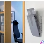 Kép 3/3 - Prospektustartó, fali, álló, A4, DURABLE "FLEXIPLUS 2", áttetsző