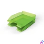 Kép 2/2 - Irattálca, műanyag, DURABLE, "Basic", világoszöld