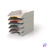 Kép 1/5 - Irattálca szett, műanyag, 5 részes, DURABLE "VARICOLOR MIX"