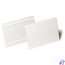 Kép 2/4 - Logisztikai zseb, A5, fekvő, DURABLE "HARD COVER", öntapadó csíkkal, átlátszó