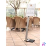 Kép 7/8 - Padlóállvány, A3, DURABLE "INFO SIGN", ezüst