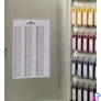 Kép 2/4 - Zárható kulcsszekrény, 48 kulcs, DURABLE "KEY BOX",ezüst