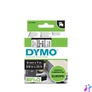 Kép 1/3 - Feliratozógép szalag, 9 mm x 7 m, DYMO "D1", fehér-fekete