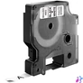 Kép 2/3 - Feliratozógép szalag, 9 mm x 7 m, DYMO "D1", fehér-fekete
