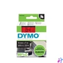 Kép 1/2 - Feliratozógép szalag, 9 mm x 7 m, DYMO "D1", piros-fekete