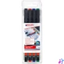 Kép 1/6 - Alkoholos marker készlet, OHP, 0,3 mm, EDDING "140 S", 4 különböző szín