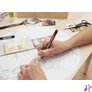 Kép 4/4 - Alkoholos marker, OHP, 0,3 mm, EDDING "140 S", zöld