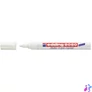 Kép 1/9 - Gumijelölő marker, 2-4 mm, kúpos, EDDING "8050", fehér