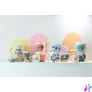 Kép 2/6 - Ecsetirón készlet, porcelánra, EDDING "4200 Warm color", 6 különböző szín