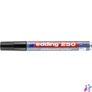 Kép 1/6 - Tábla- és flipchart marker, 1-3 mm, kúpos, EDDING "250", fekete