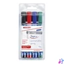 Kép 1/9 - Flipchart marker készlet, 1,5-3 mm, kúpos, EDDING "380", 4 különböző szín