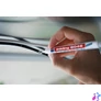 Kép 6/8 - Alkoholos marker, 1-3 mm, kúpos, ipari, EDDING "8046", fehér