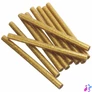 Kép 2/2 - Csillámos ragasztó stick, ragasztópisztolyhoz, 3 db, 11 x 200 mm, arany
