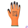 Kép 1/2 - Védőkesztyű, HPPE, láthatósági, vágásbiztos, L méret "Cut 5", narancs