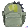 Kép 1/3 - Hátizsák, ovis, 3 rekeszes, "Gimboo", dinoszaurusz, zöld