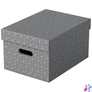 Kép 1/5 - Tárolódoboz, M méret, ESSELTE "Home", szürke