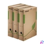 Kép 1/3 - Archiválódoboz, A4, 80 mm, újrahasznosított karton, ESSELTE "Eco", barna