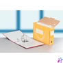 Kép 2/3 - Archiválódoboz, A4, 100 mm, karton, ESSELTE "Boxycolor", sárga