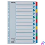 Kép 1/6 - Regiszter, laminált karton, A4, 12 részes, ESSELTE "Mylar"