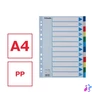 Kép 4/7 - Regiszter, műanyag, A4, 12 részes, ESSELTE