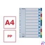 Kép 4/7 - Regiszter, műanyag, A4, 10 részes, ESSELTE