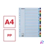 Kép 4/7 - Regiszter, műanyag, A4, 20 részes, ESSELTE
