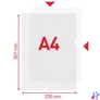 Kép 5/5 - Genotherm, "L", A4, 85 mikron, narancsos felület, ESSELTE "Standard"