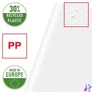 Kép 3/6 - Genotherm, lefűzhető, A4, 85 mikron, narancsos felület, ESSELTE "Standard"