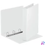 Kép 1/2 - Gyűrűs könyv, panorámás, 4 gyűrű, D alakú, 50 mm, A4, PP, ESSELTE, fehér