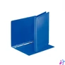 Kép 1/2 - Gyűrűs könyv, panorámás, 4 gyűrű, 25 mm, A4, PP, ESSELTE, kék