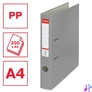 Kép 2/5 - Iratrendező, 50 mm, A4, PP/karton, élvédő sínnel, ESSELTE "Economy", szürke