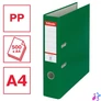Kép 2/5 - Iratrendező, 75 mm, A4, PP/karton, élvédő sínnel, ESSELTE "Economy", zöld