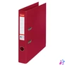 Kép 1/8 - Iratrendező, 50 mm, A4, PP, élvédő sínnel, ESSELTE "Standard", bordó
