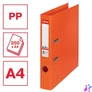 Kép 2/7 - Iratrendező, 50 mm, A4, PP, élvédő sínnel, ESSELTE "Standard", narancssárga
