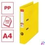 Kép 2/8 - Iratrendező, 50 mm, A4, PP, élvédő sínnel, ESSELTE "Standard", Vivida sárga