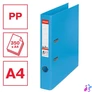 Kép 2/7 - Iratrendező, 50 mm, A4, PP, élvédő sínnel, ESSELTE "Standard", tengerkék