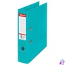 Kép 1/7 - Iratrendező, 75 mm, A4, PP, élvédő sínnel, ESSELTE "Standard", türkiz