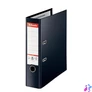 Kép 1/3 - Iratrendező, 80 mm, A4, PP, élvédő sínnel, ESSELTE "Standard Plus", Vivida fekete