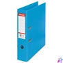 Kép 1/8 - Iratrendező, 75 mm, A4, PP, élvédő sínnel, ESSELTE "Standard", tengerkék
