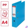 Kép 2/8 - Iratrendező, 75 mm, A4, PP, élvédő sínnel, ESSELTE "Standard", tengerkék