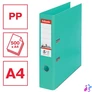 Kép 2/8 - Iratrendező, 75 mm, A4, PP, élvédő sínnel, ESSELTE "Standard", mentazöld