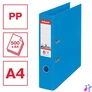 Kép 2/8 - Iratrendező, 75 mm, A4, PP, élvédő sínnel, ESSELTE "Standard", Vivida kék