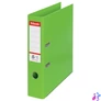 Kép 1/8 - Iratrendező, 75 mm, A4, PP, élvédő sínnel, ESSELTE "Standard", Vivida zöld