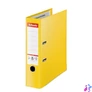 Kép 1/3 - Iratrendező, 80 mm, A4, PP, élvédő sínnel, ESSELTE "Standard Plus", Vivida sárga