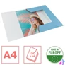 Kép 3/4 - Gumis mappa, karton, A4, ESSELTE "Colour`Breeze", kék