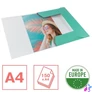 Kép 3/4 - Gumis mappa, karton, A4, ESSELTE "Colour`Breeze", zöld