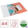 Kép 3/4 - Gumis mappa, karton, A4, ESSELTE "Colour`Breeze", korall